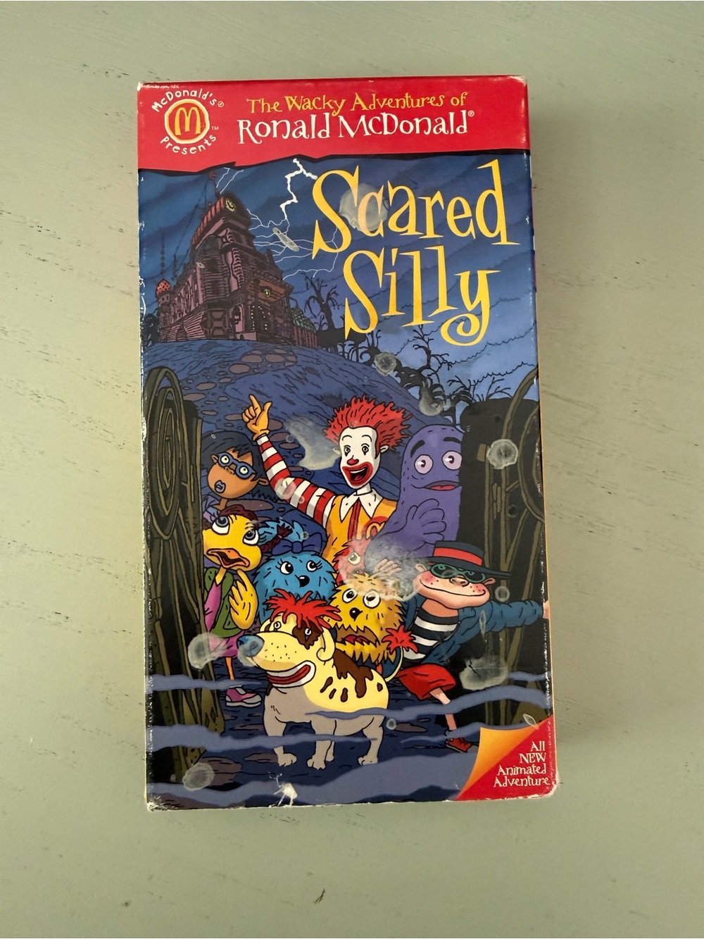 Vintage 1998 Wacky Adventures of Ronald McDonald Scared Silly VHS-Tested Works